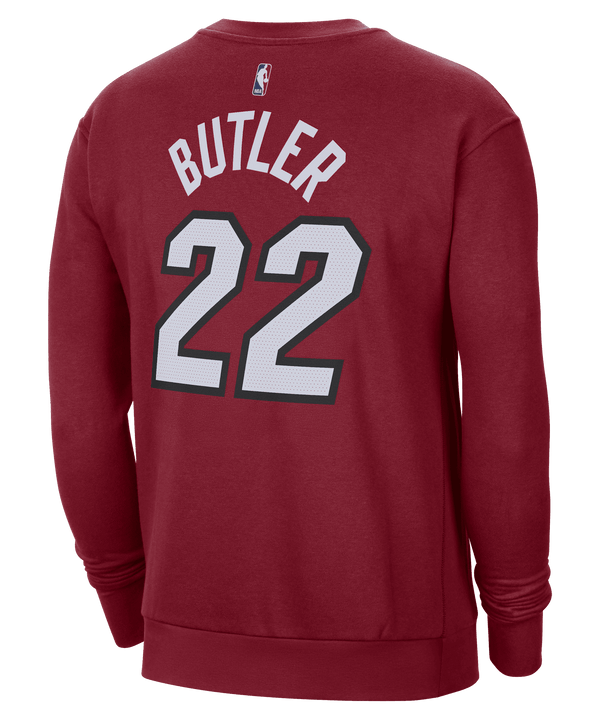 Jimmy Butler Jordan Brand Statement Red Name & Number Crewneck Men's Crewneck Sweater Nike   