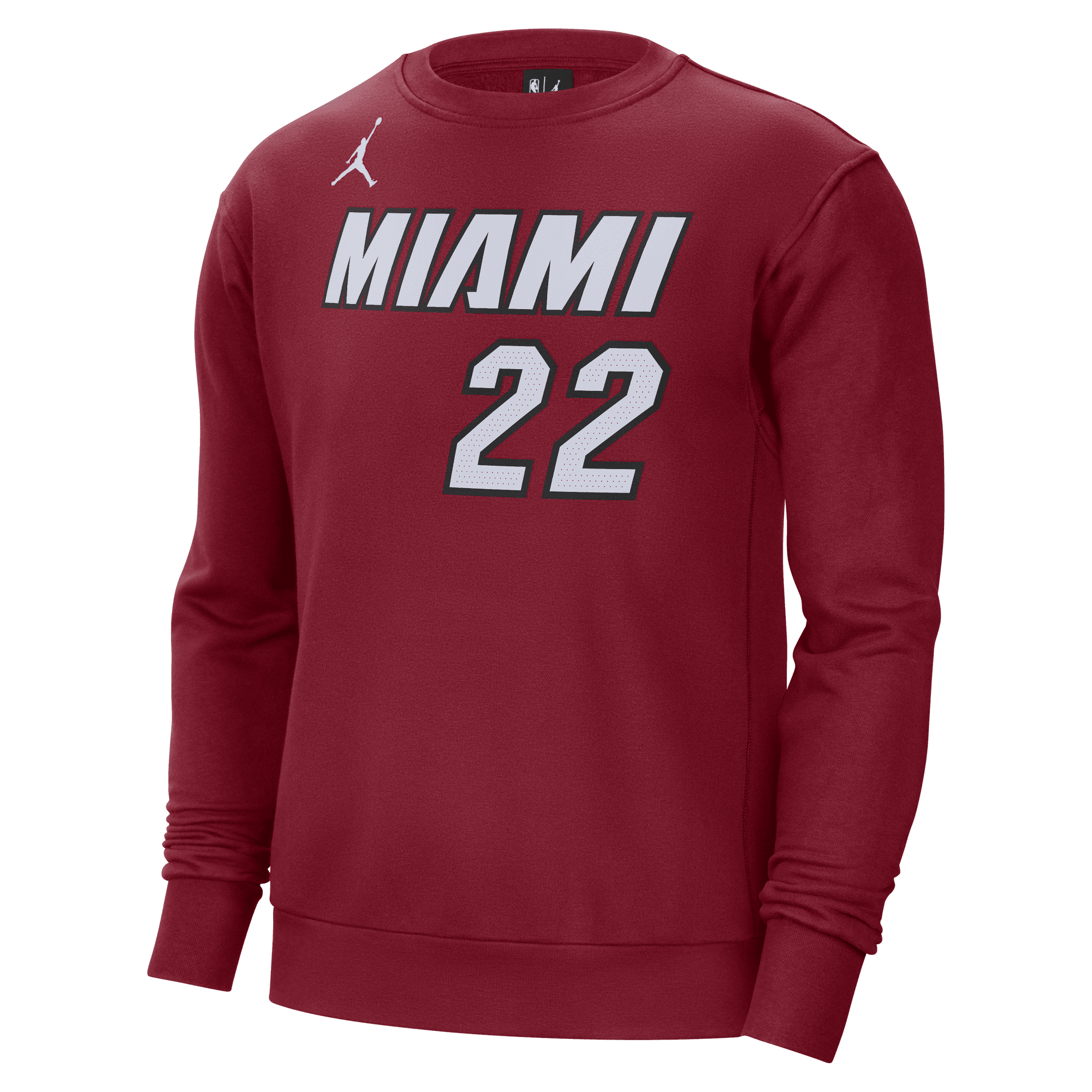 Jimmy Butler Jordan Brand Statement Red Name & Number Crewneck Men's Crewneck Sweater Nike   