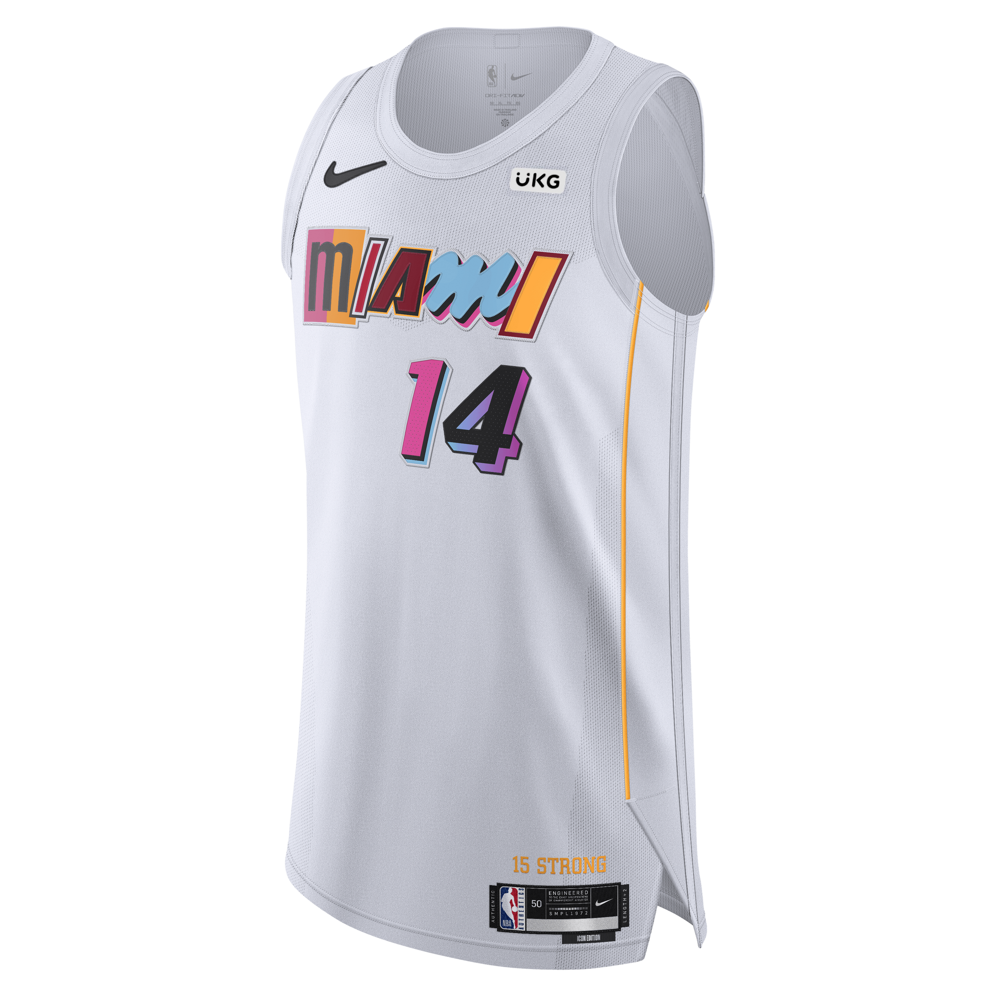 Tyler Herro Nike Miami Mashup Vol. 2 Authentic Jersey Men's Jersey Nike   