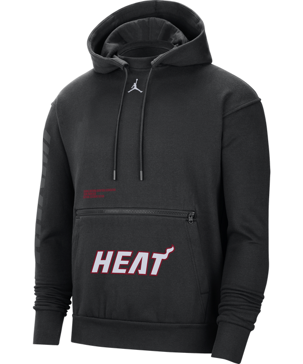 Jordan Brand Miami HEAT Courtside Statement Edition Pullover Hoodie Men's Hoodie Nike   