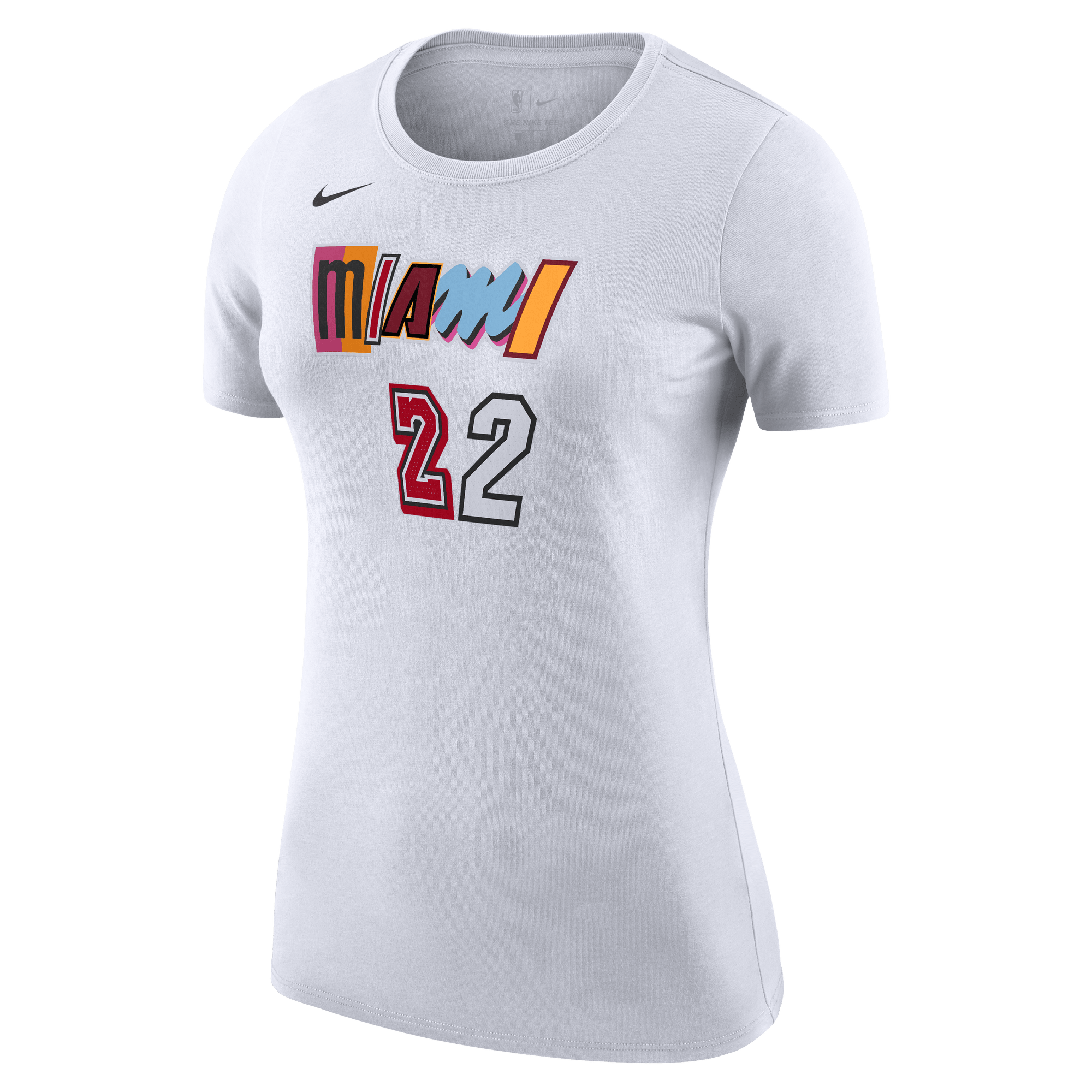 Jimmy Butler Nike Miami Mashup Vol. 2 Name & Number Women's Tee Women's Tee Nike   