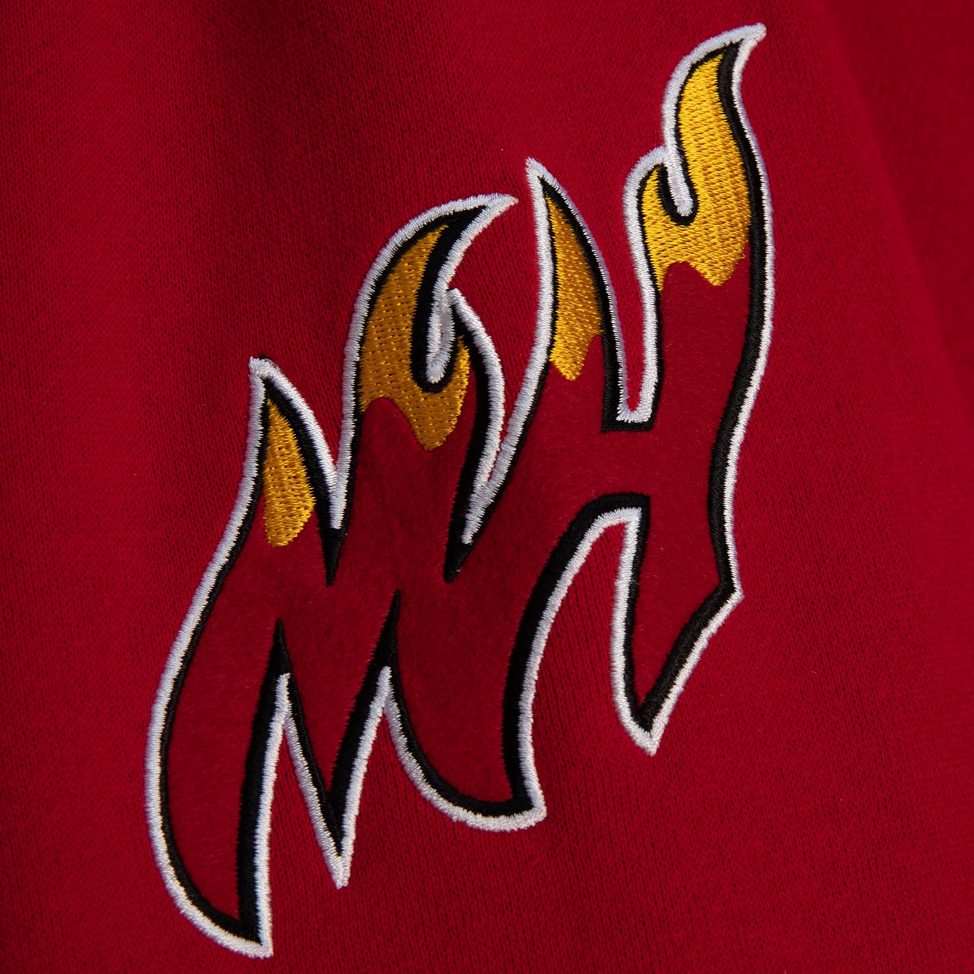 Mitchell and Ness Miami HEAT Origins Fleece Hoodie Men's Hoodie Mitchell & Ness   