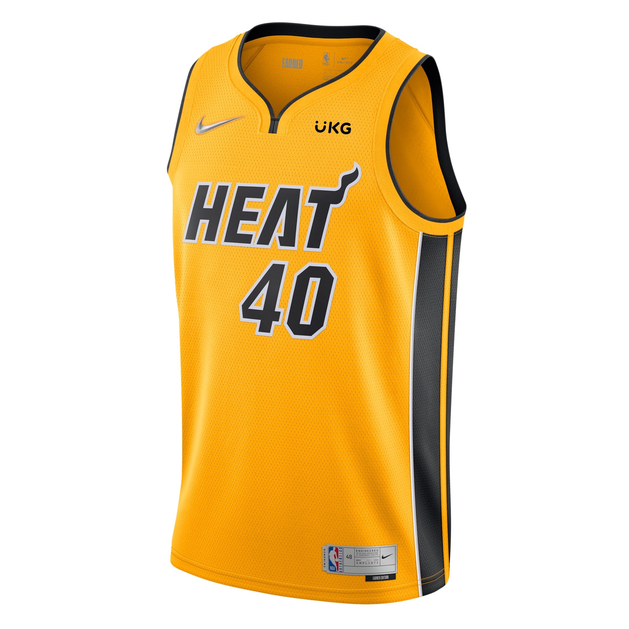 Udonis Haslem Nike Trophy Gold Swingman Jersey Men's Jersey Nike   