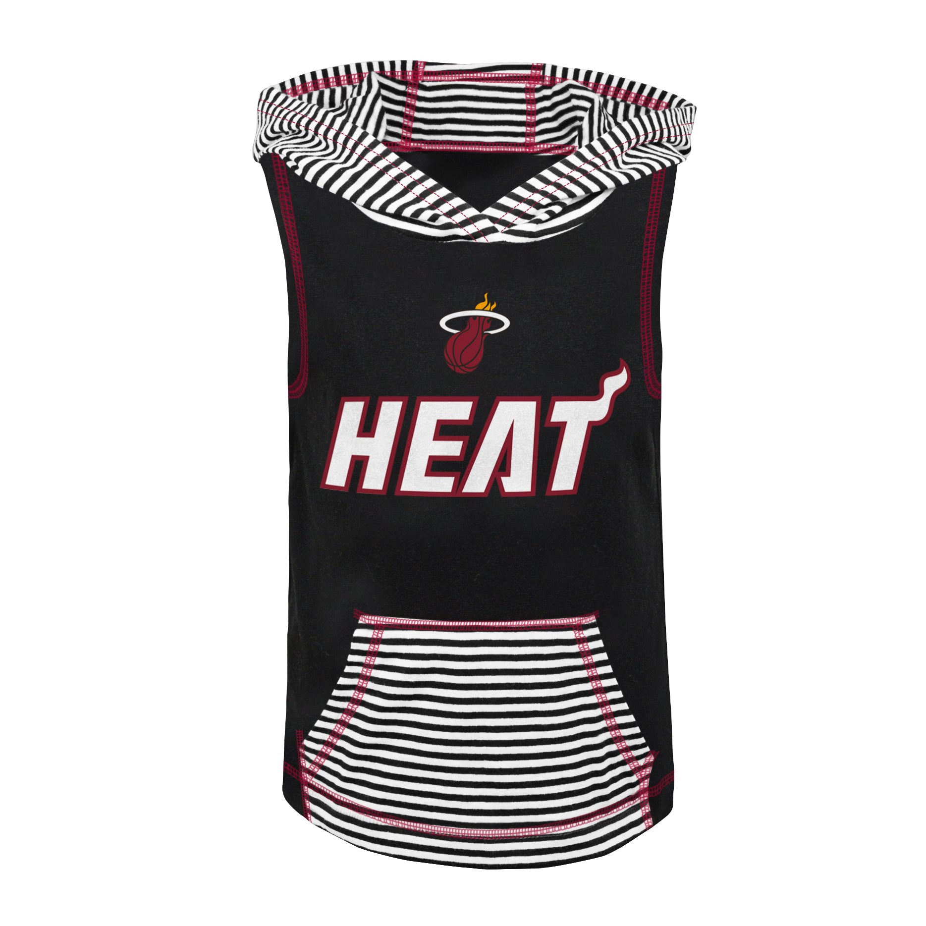 Miami HEAT Girls Toddler Sleeveless Short Set Toddler Set Outerstuff   