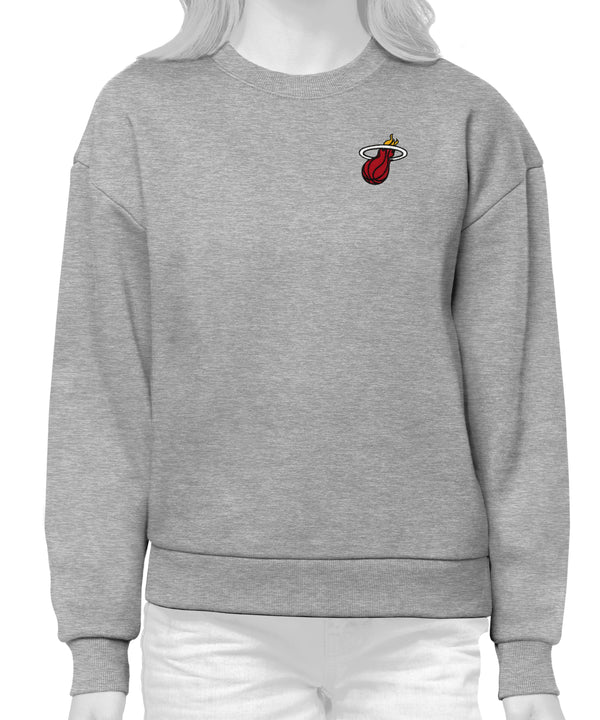 Antigua Miami HEAT Victory Women's Crewneck Sweatshirt Women's Crewneck Sweater Antigua   