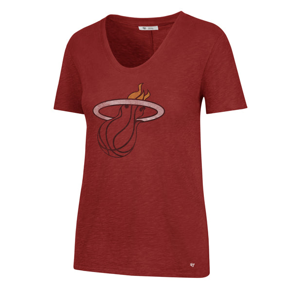 '47 Brand Women's Tidal Slub VNeck Women's Tee '47 Brand