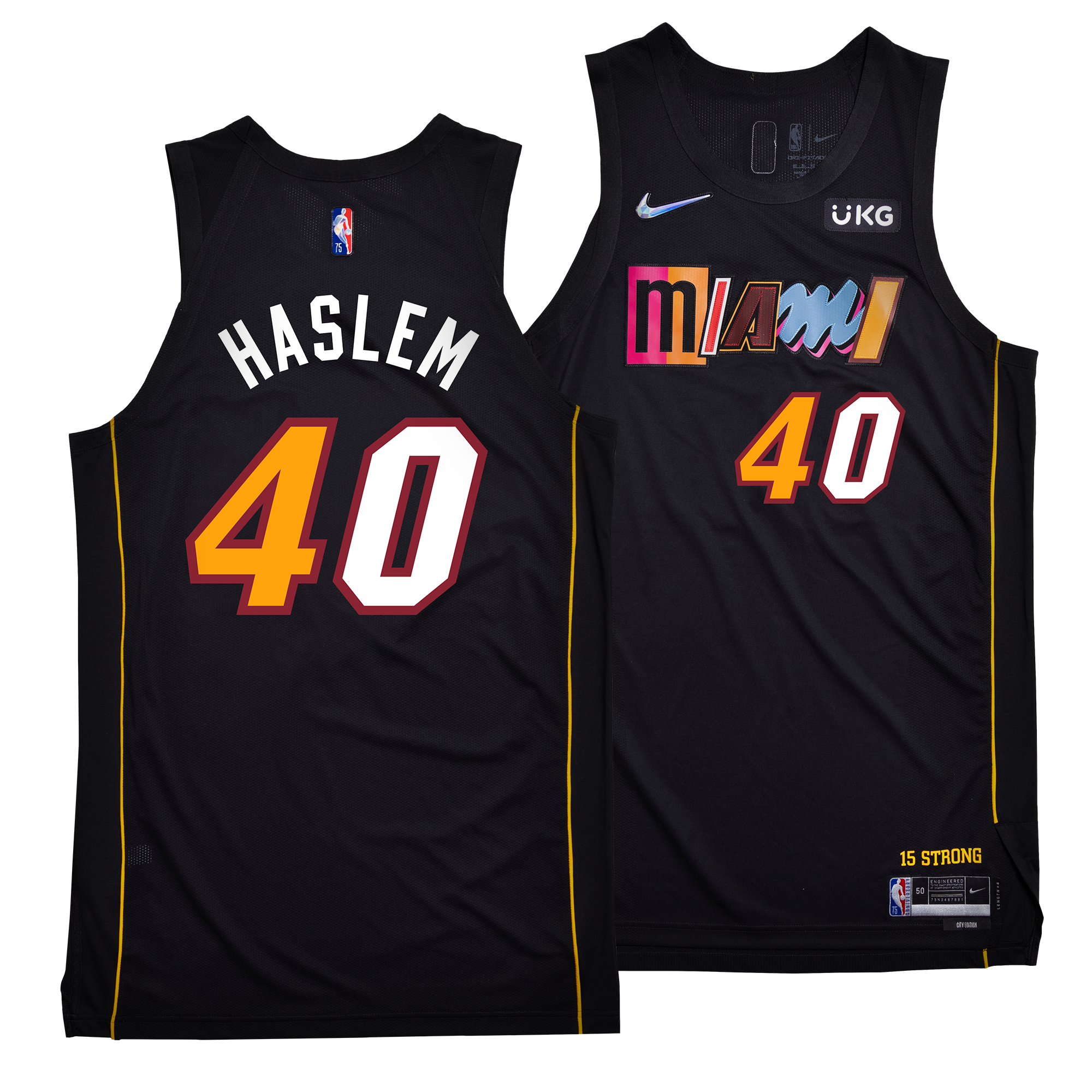 Nike NBA Miami Heat Dwayne Wade Vice City Edition Basketball Jersey Size 40  (S)