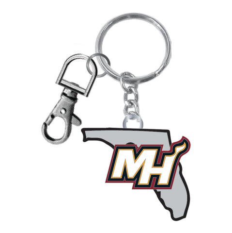 Aminco Miami HEAT Florida Keychain