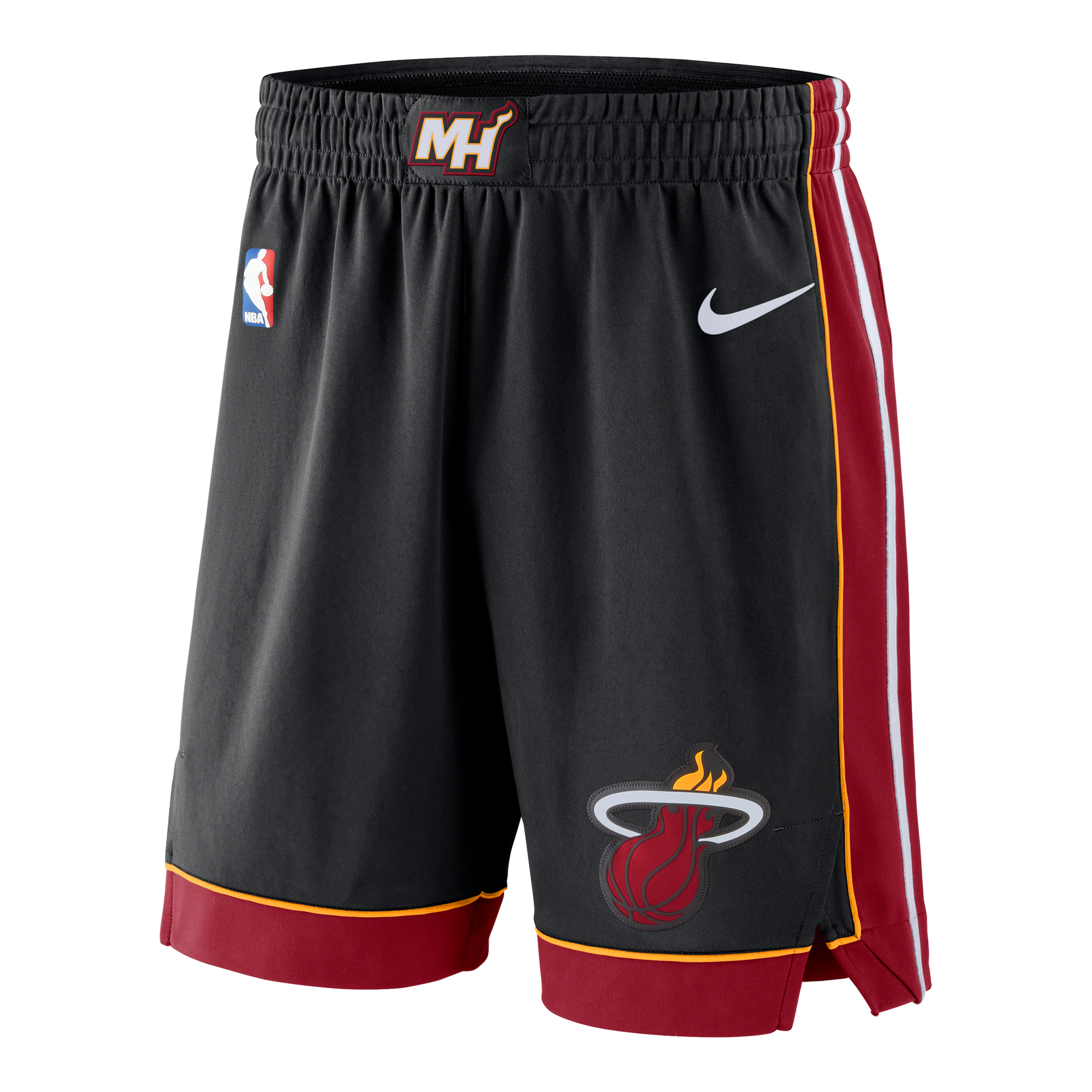 Nike Miami HEAT Youth Icon Swingman Shorts Youth Shorts Nike   