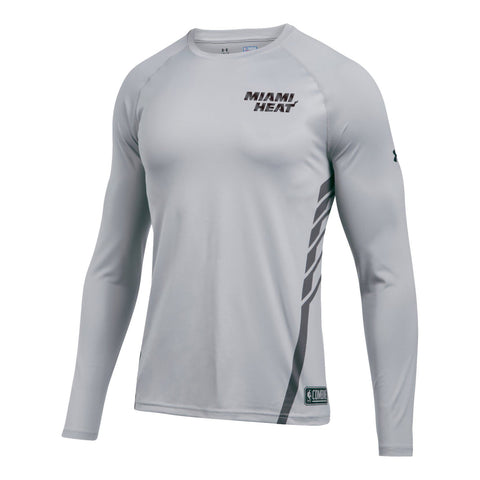 Under Armour Miami HEAT Long Sleeve Pinnacle Shooting Shirt