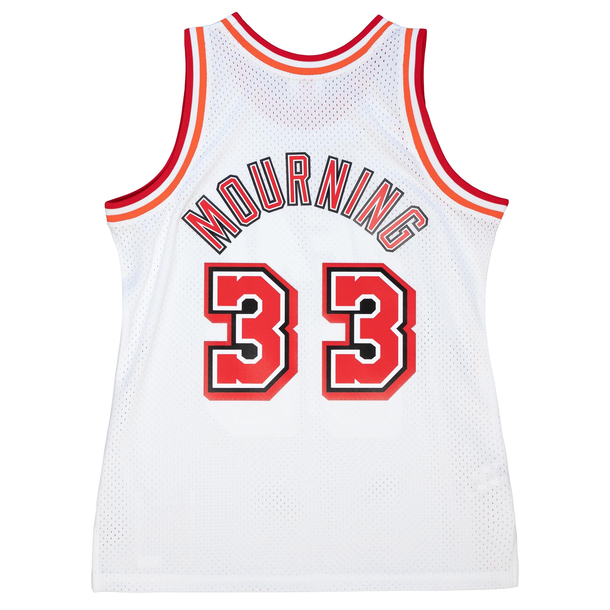 Alonzo Mourning Mitchell & Ness Miami HEAT 1996-97 Swingman Jersey Men's Jersey Mitchell & Ness   