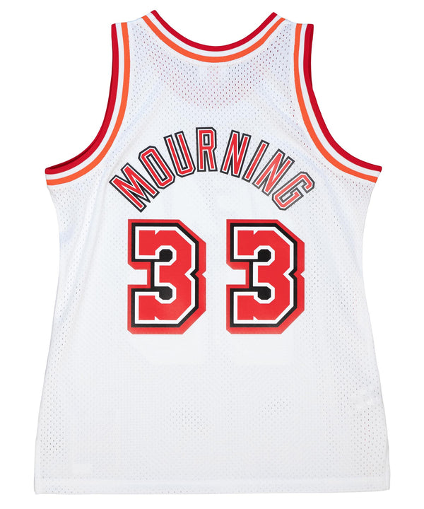 Alonzo Mourning Mitchell & Ness Miami HEAT 1996-97 Swingman Jersey Men's Jersey Mitchell & Ness   