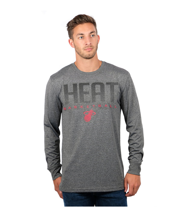 UNK Miami HEAT Long Sleeve HEAT Tee Men's Long Sleeve Tee UNK NBA   