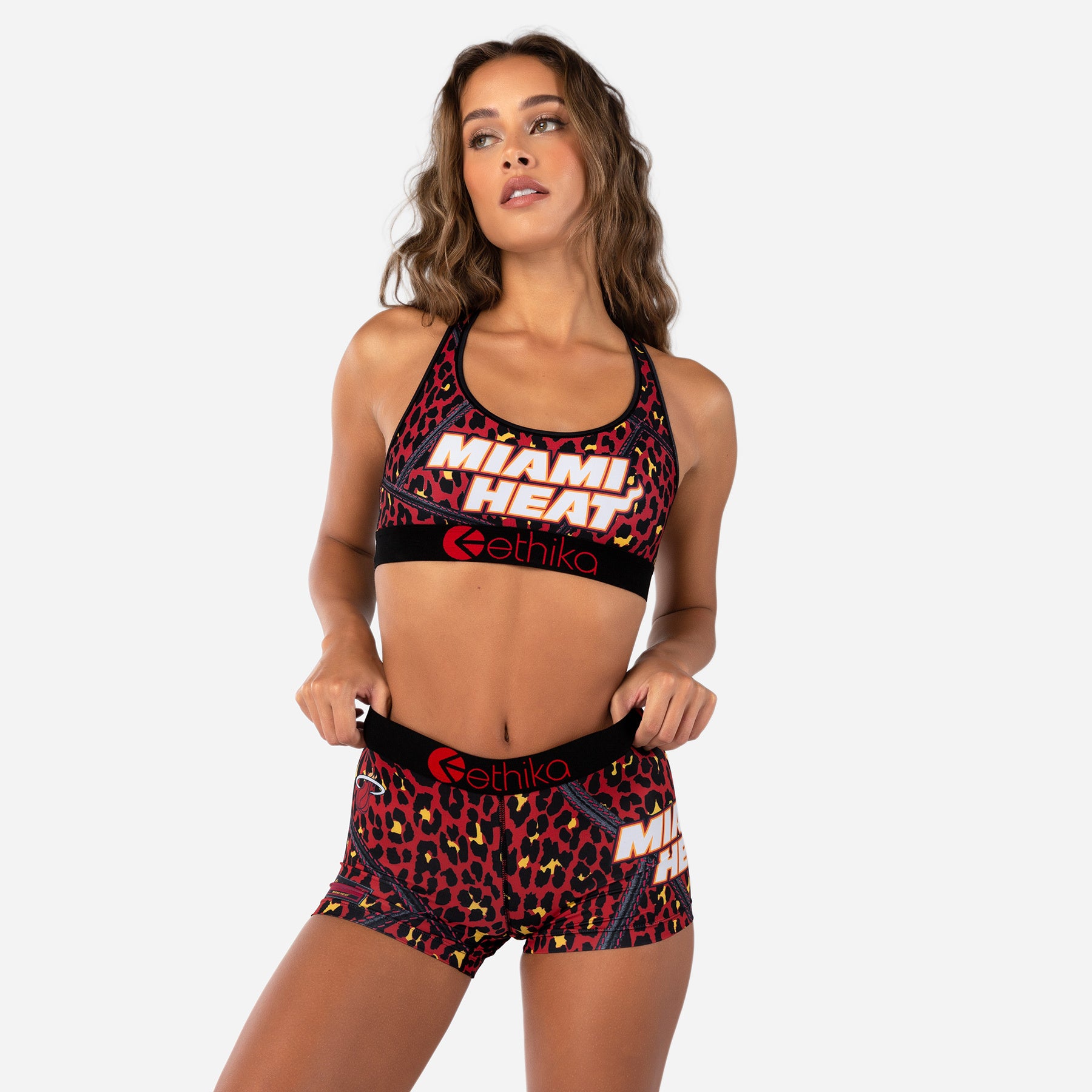 Ethika Miami HEAT Women's Boxer Shorts Women's Shorts Ethika   