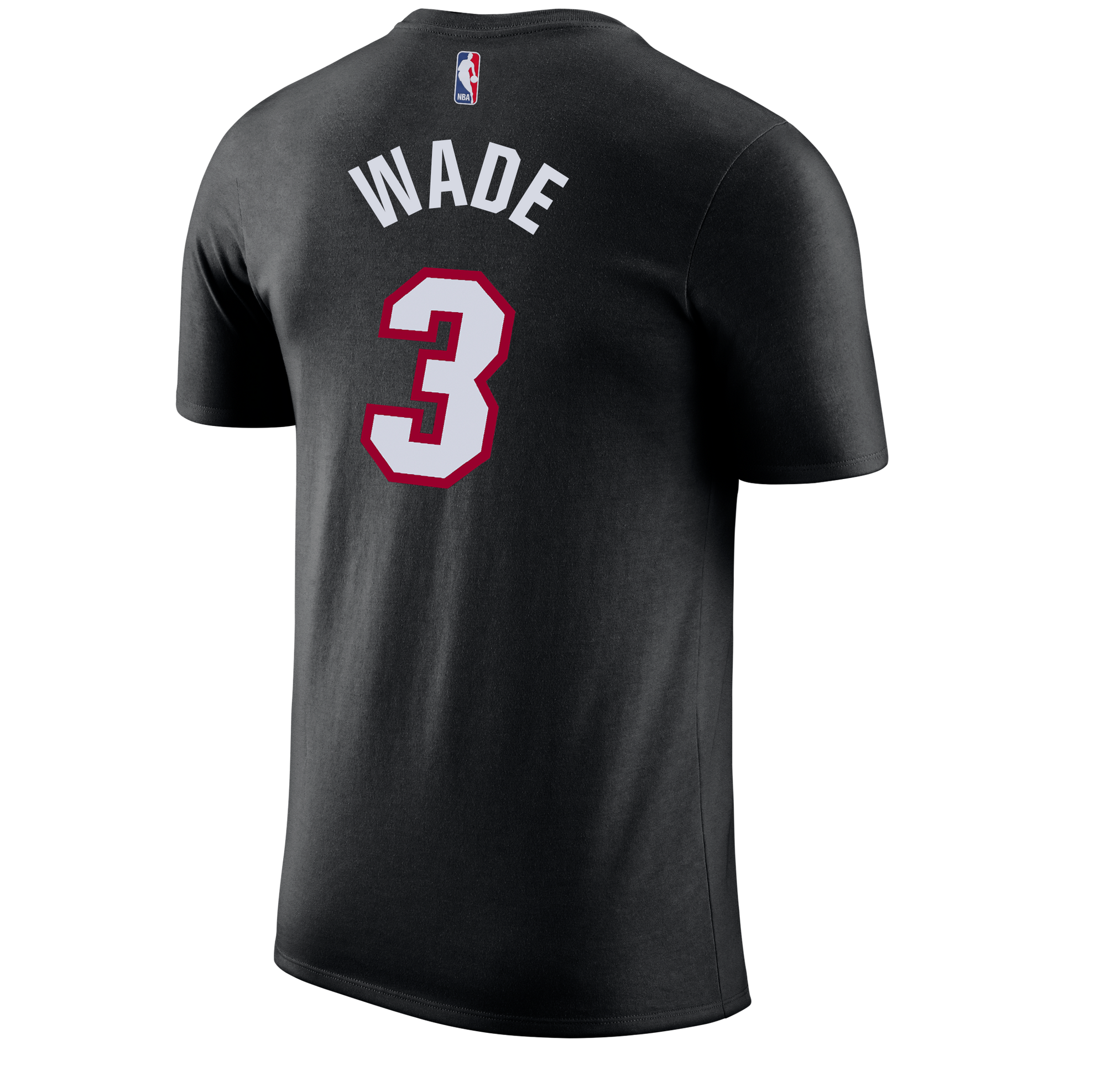 Dwyane Wade Nike Miami HEAT Youth Black Name & Number Tee Youth Tee Nike   