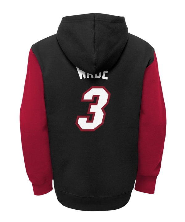 Dwyane Wade Mitchell and Ness Name & Number Youth Hoodie Youth Hoodie Mitchell & Ness   