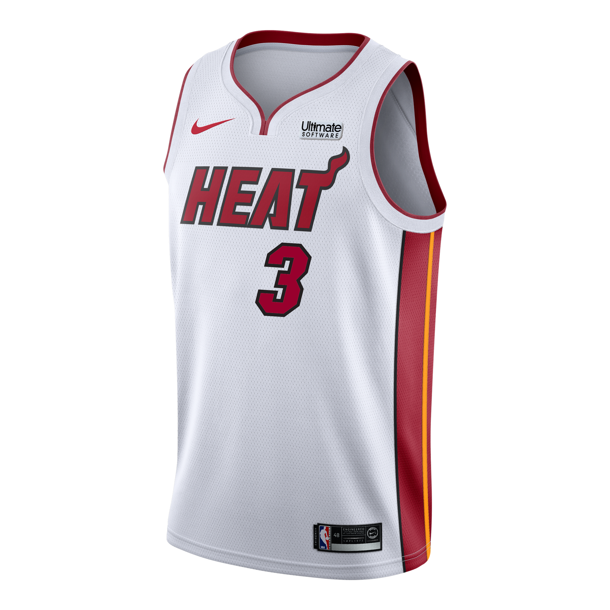 Dwyane Wade Nike Miami HEAT Youth Association White Swingman Jersey Youth Jersey Nike   