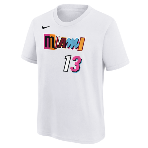 Bam Ado Miami Heat Earned Edition Youth NBA Swingman Jersey