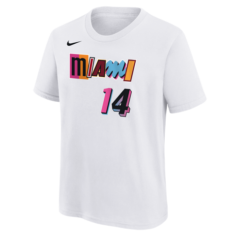 Men's Miami Heat Tyler Herro #14 White 2019/20 Swingman Jersey