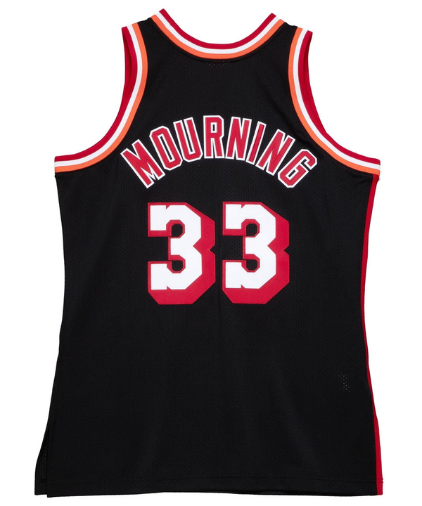 Alonzo Mourning Mitchell and Ness Miami HEAT Authentic Jersey Men's Jersey Mitchell & Ness   