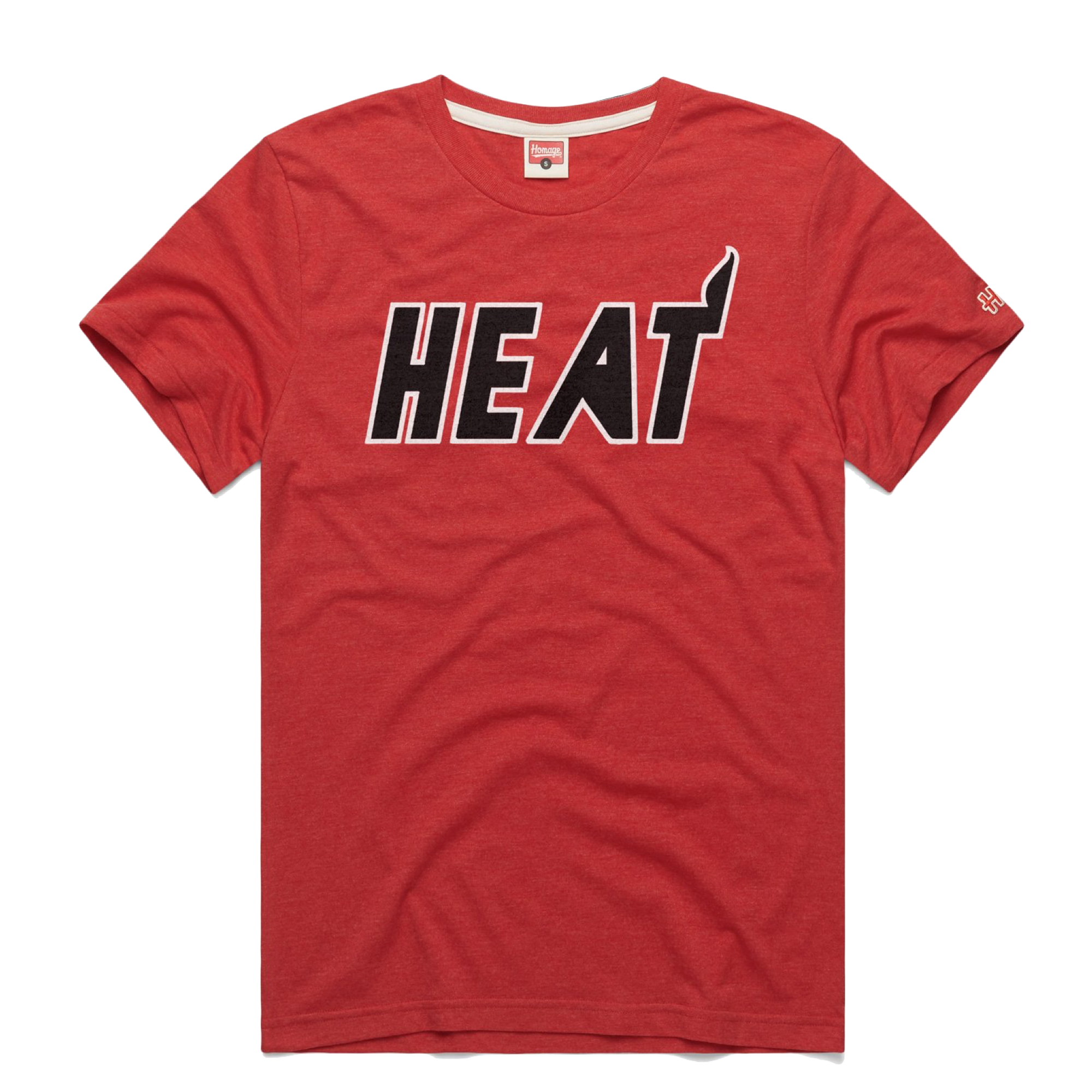 Homage Miami HEAT '88 Red Tee Unisex Tee Homage   