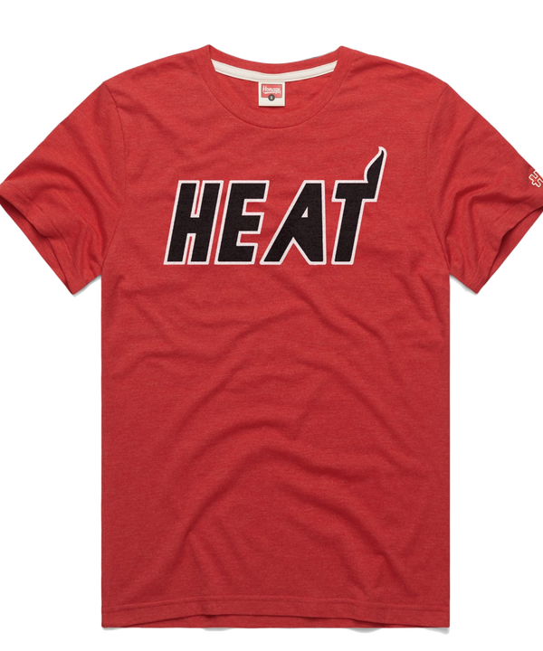 Homage Miami HEAT '88 Red Tee Unisex Tee Homage   