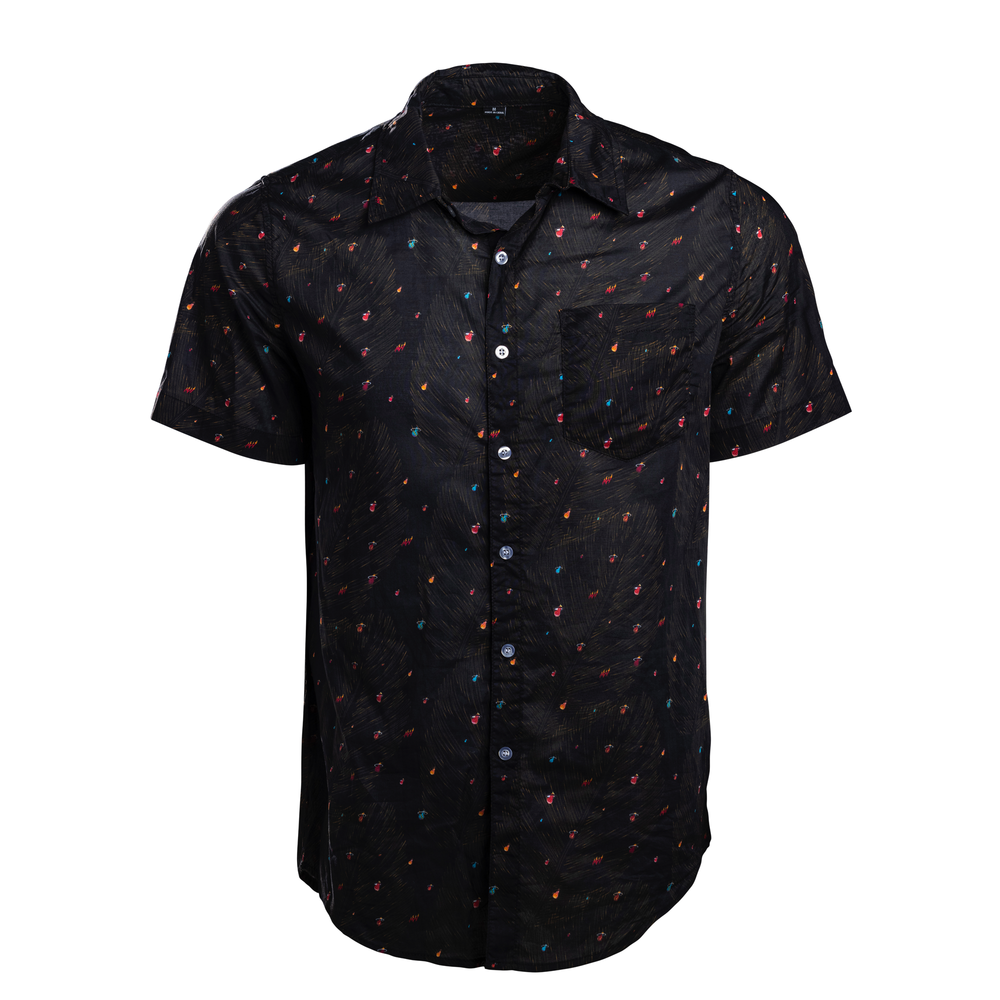 Court Culture Miami Mashup Button Down Men's Button Down Court Culture   