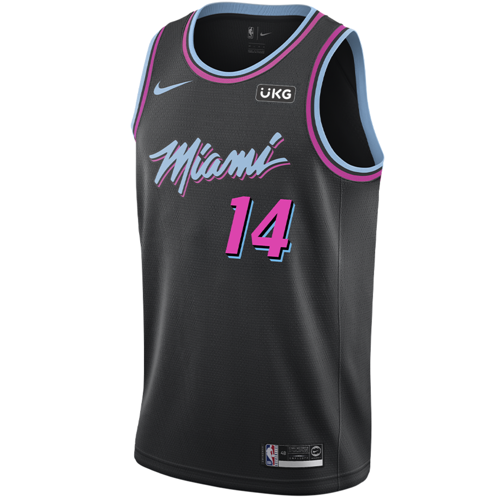 Tyler Herro Nike Miami HEAT Vice Nights Swingman Jersey Men's Jersey Nike   