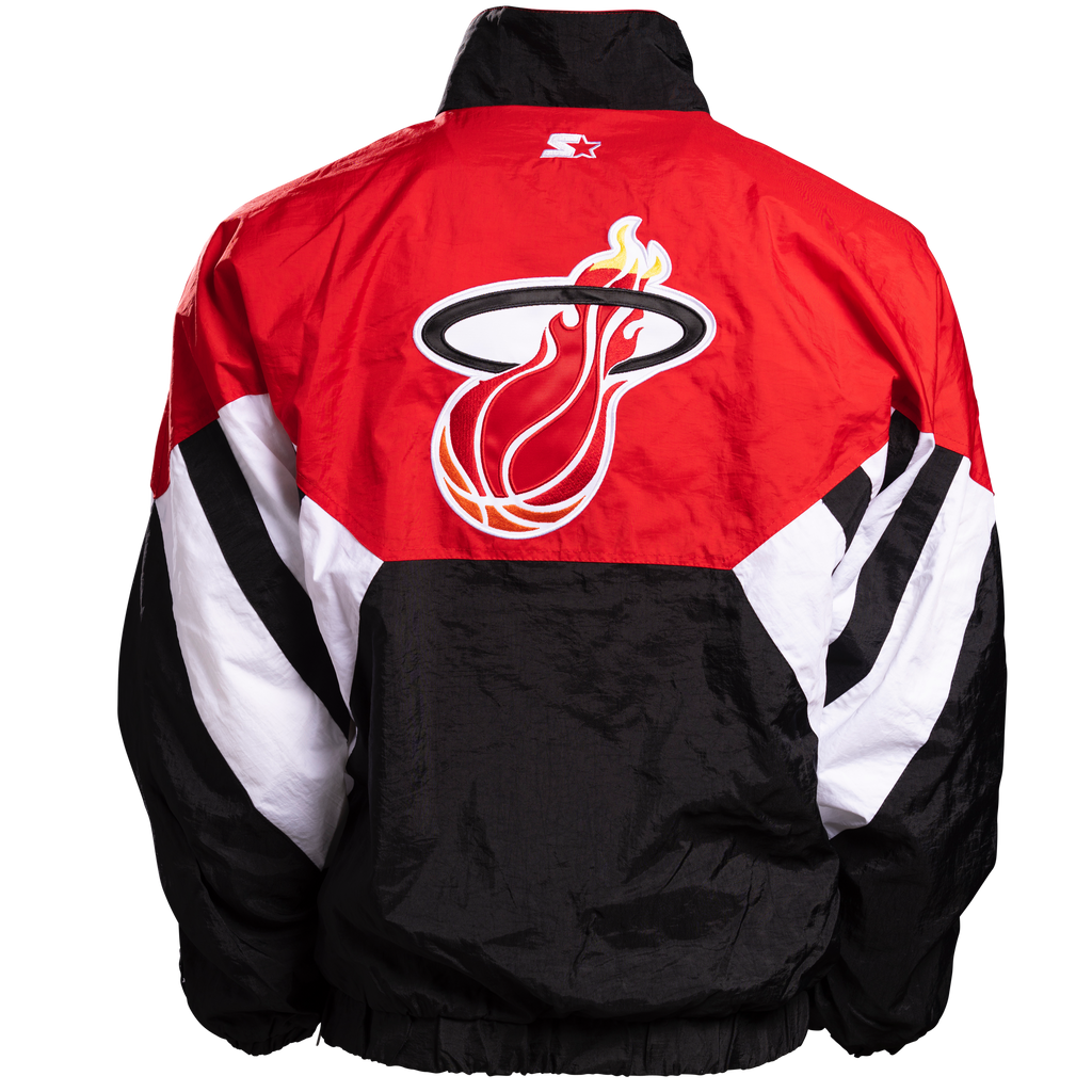 Vintage Starter Miami Heat Anorak Jacket