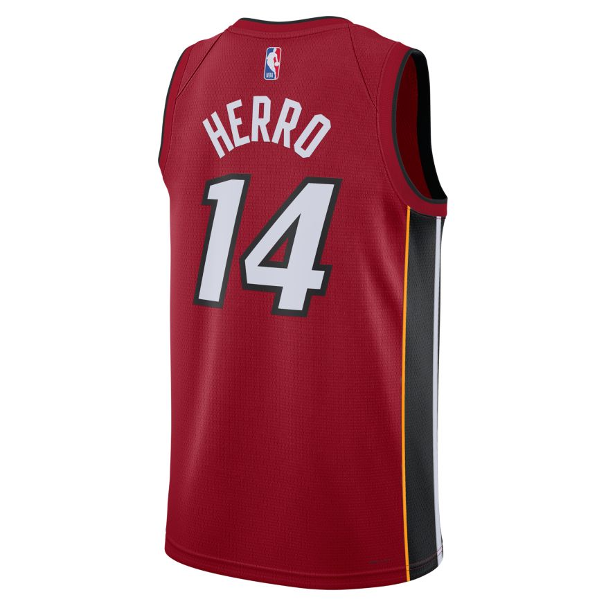 Tyler Herro Nike Jordan Brand Miami HEAT Statement Red Swingman Jersey Men's Jersey Nike   