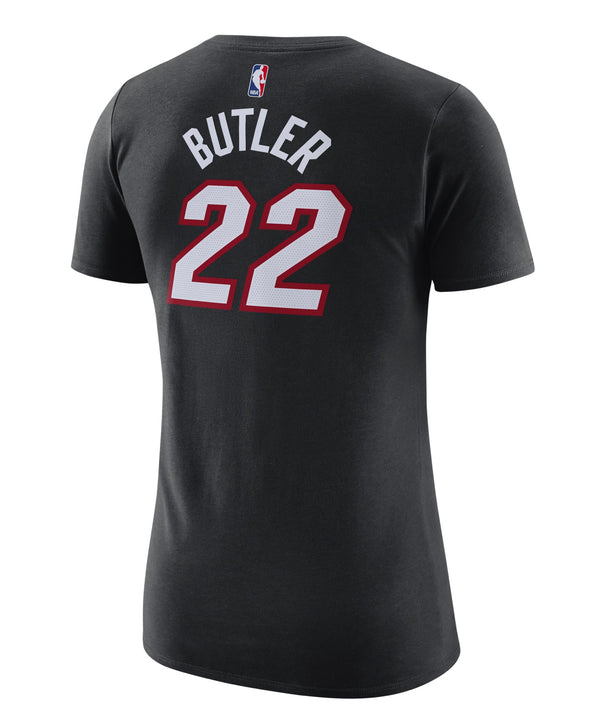 Jimmy Butler Nike Icon Black Name & Number Women's Tee Women's Tee Nike   