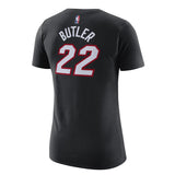 Jimmy Butler Nike Icon Black Name & Number Women's Tee - 2