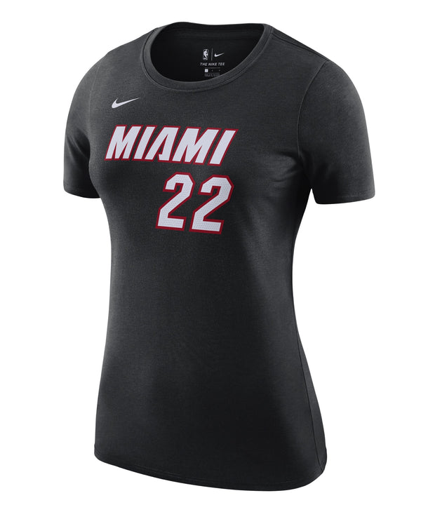 Jimmy Butler Nike Icon Black Name & Number Women's Tee Women's Tee Nike   