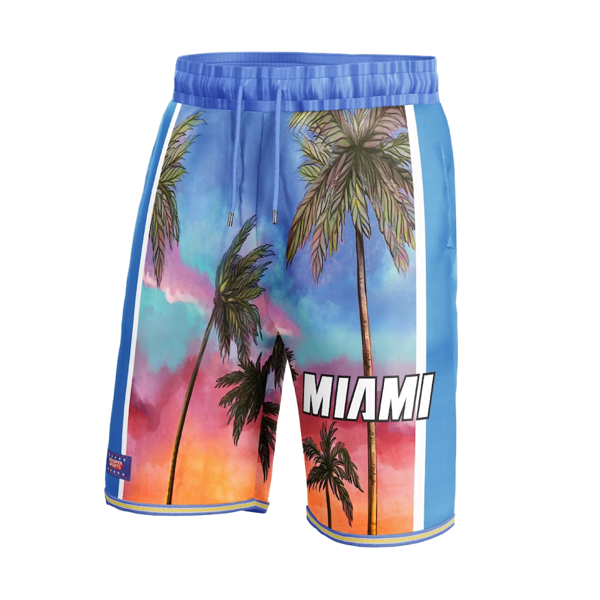 NBA & KidSuper Studios Miami HEAT Hometown Shorts Men's Shorts KidSuper