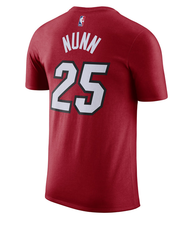 Kendrick Nunn Jordan Brand Statement Red Name & Number Tee Men's Tee Nike   