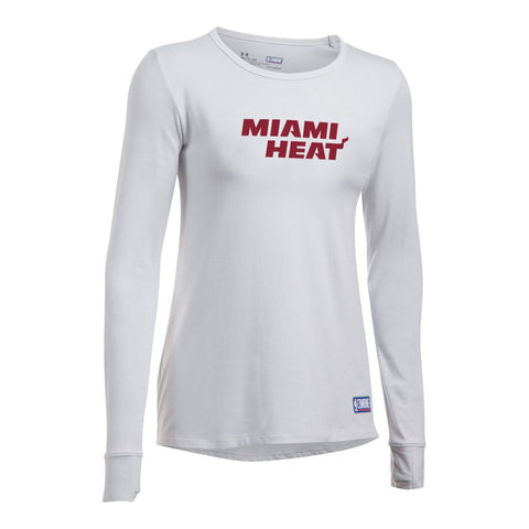 Under Armour Miami HEAT Ladies Long Sleeve Favorites Tee