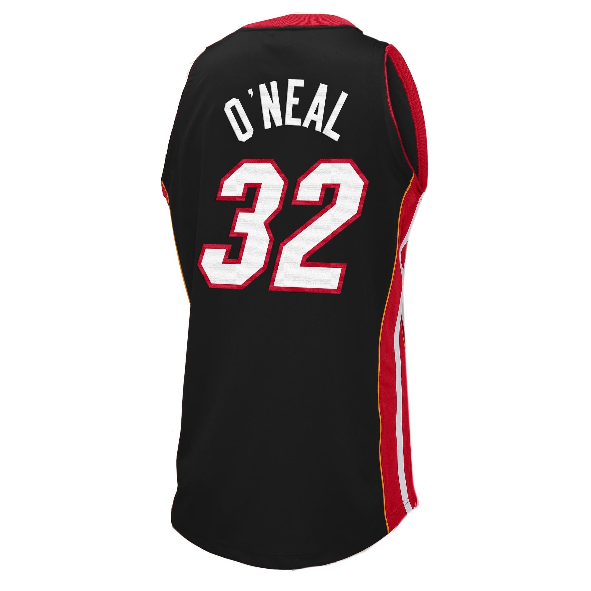 Shaquille O'Neal Mitchell and Ness Miami HEAT Authentic Jersey Men's Jersey Mitchell & Ness   