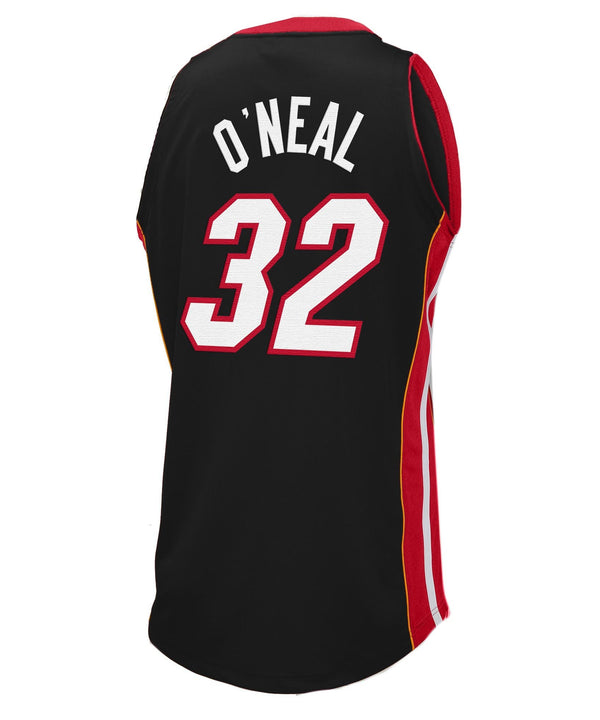 Shaquille O'Neal Mitchell and Ness Miami HEAT Authentic Jersey Men's Jersey Mitchell & Ness   