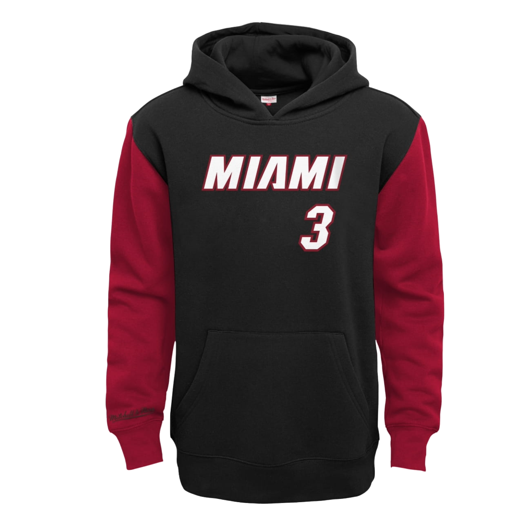 Dwyane Wade Mitchell and Ness Name & Number Youth Hoodie Youth Hoodie Mitchell & Ness   